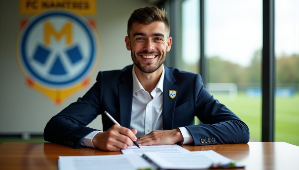 Loan Merrifield signe pro au FC Nantes : premier contrat jusqu’en 2029, décryptage complet
